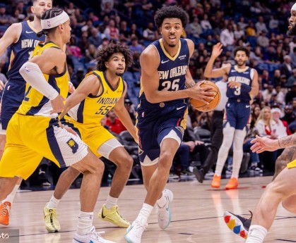 西亚卡姆22+5锡安29+7 鹈鹕击退步行者迎四连胜