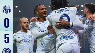 国米客场5球大胜萨索洛 多重利好助力领跑意甲