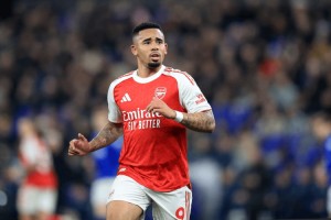 阿森纳欧冠胜国米：热苏斯梅开二度尽显射手本能