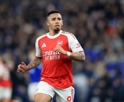 阿森纳欧冠胜国米：热苏斯梅开二度尽显射手本能