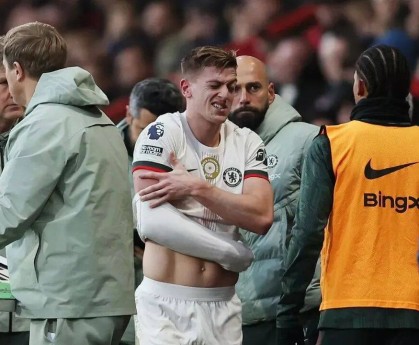 切尔西遭重创！22岁新枪伤停4周 至少缺席8场比赛