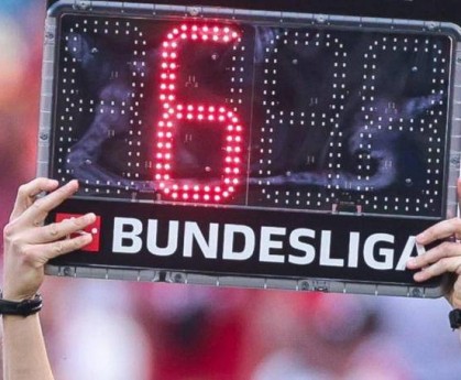 德甲比赛将显示实际补时时间 2026年1月1日正式生效