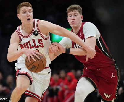 多森姆29+8+9拉尔森22分 残阵公牛复仇热火